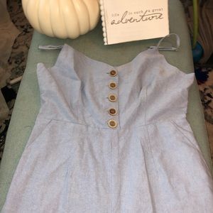 KITTENISH light blue cropped jumpsuit